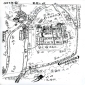 手繪的竹園村地圖