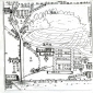 手繪的蒲崗村地圖