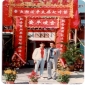 Ng Chi Wing pictured with his younger brother