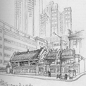 Sketches by Kong Kai-ming