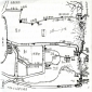 A hand-written map showing old village paths in Kowloon