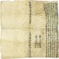 This yarn paper lease was handed down for several generations
