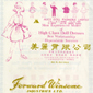 Advertisement of Forward Winsome Industries Ltd and Alice Doll Fashions Limited