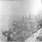 港島海旁的省港澳輪船公司旗下的船隻(約攝於1910年)