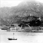 Hong Kong waterfront, Royal Naval Dockyard, Hong Kong Island, c.1910.