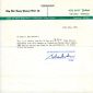 Letter from Hing Wah Battery Factory