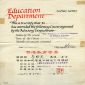 Attendance certificate from Education Department in the 1970s