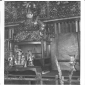 A statue of Tin Hau was seated in a ritual shed　