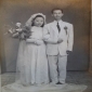 Wedding photo of Ng Pok Kong's parents　